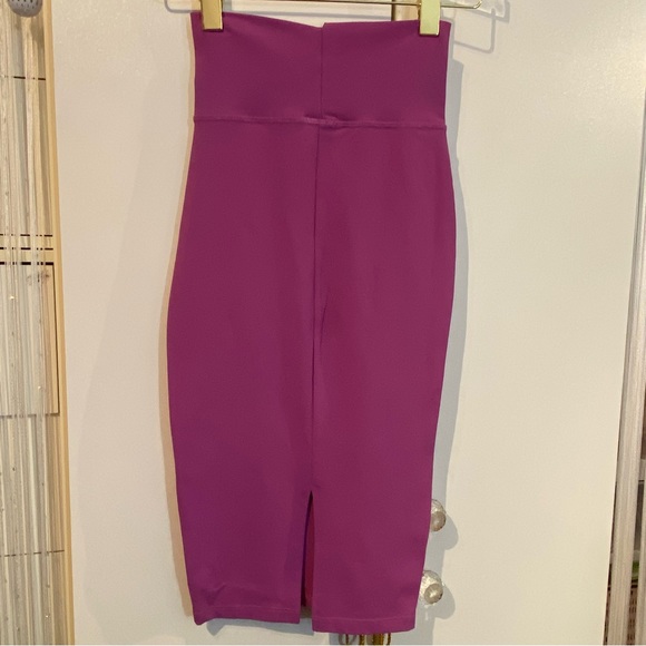 Bebe Purple Pencil Skirt Size XXS - Picture 10 of 16